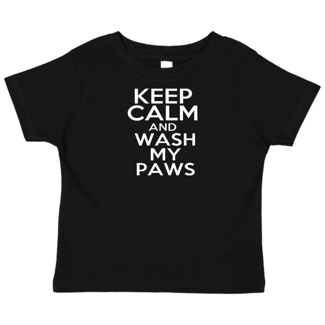 Keep Calm And Wash My Paws T Shirt Big Puppin Threads