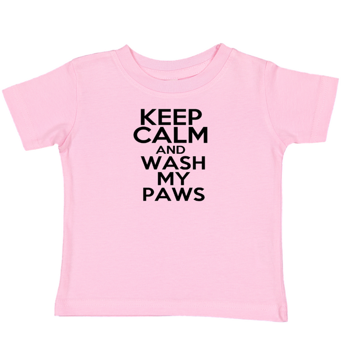 Keep Calm And Wash My Paws T-Shirt