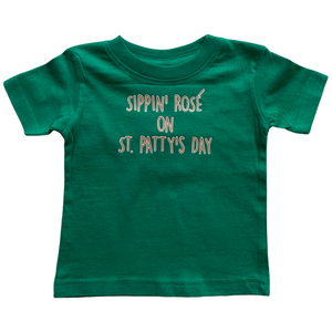 Sippin' Rosé On St. Patty's Day T-Shirt