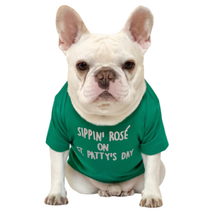 Sippin' Rosé On St. Patty's Day T-Shirt
