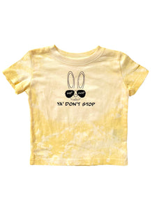 Hip Hop Ya' Don't Stop Bleach Distressed T- Shirt