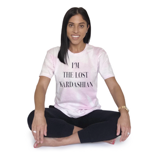 I'm The Lost Kardashian Pink Bleach Distressed T-Shirt for the Humans