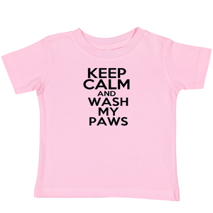 Keep Calm And Wash My Paws T-Shirt