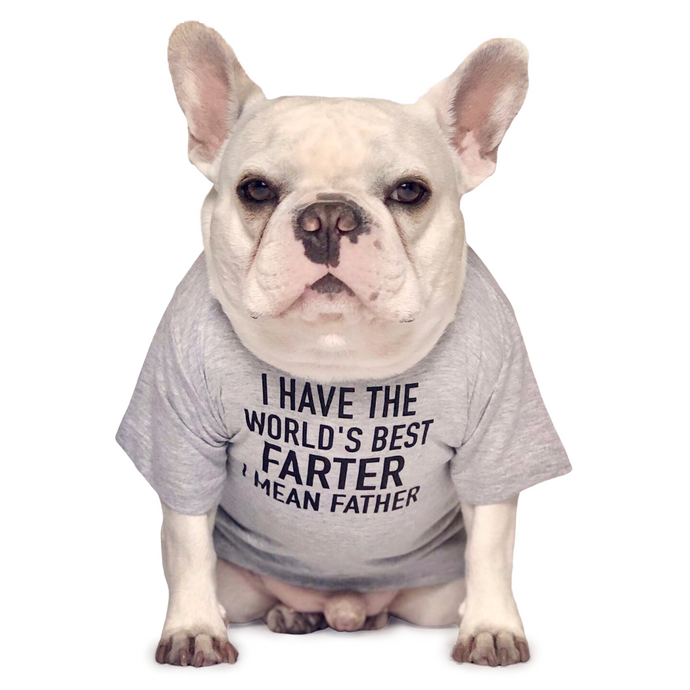 I Have The World's Best Farter I Mean Father T-Shirt