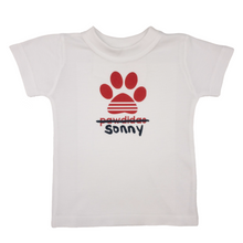 Load image into Gallery viewer, Pawdidas Personalized T-shirt
