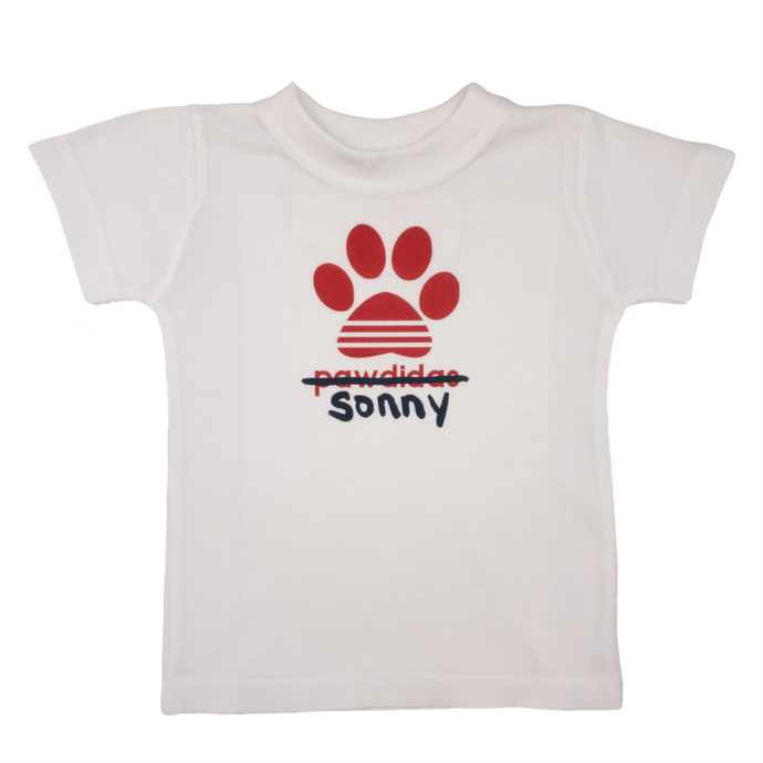 Pawdidas Personalized T-shirt