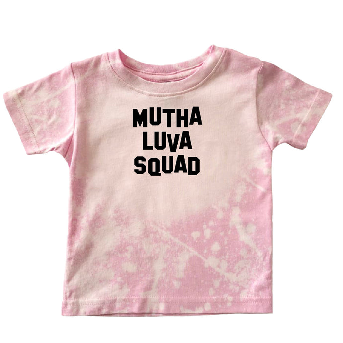 Mutha Luva Squad Bleach Distressed T-Shirt