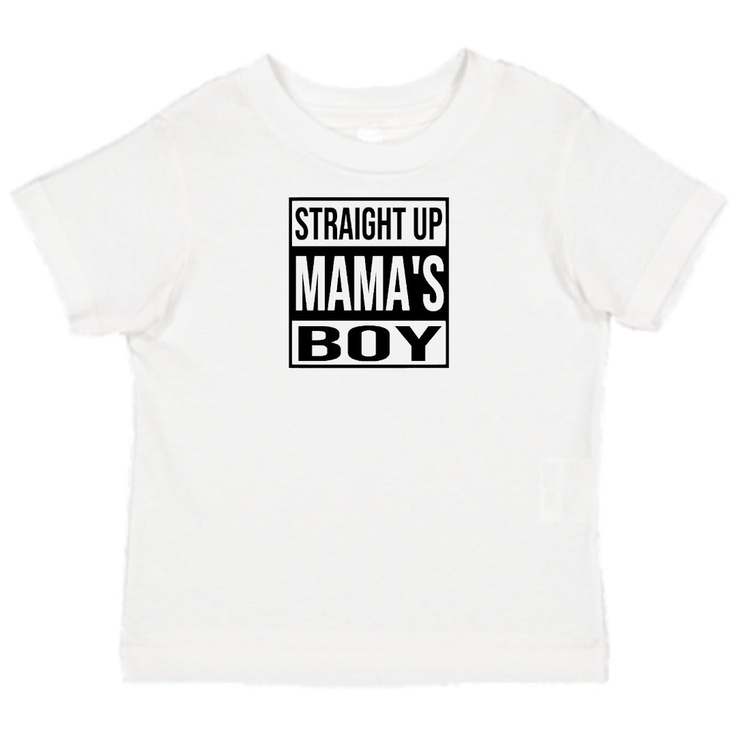 Straight Up Mama's Boy T-Shirt